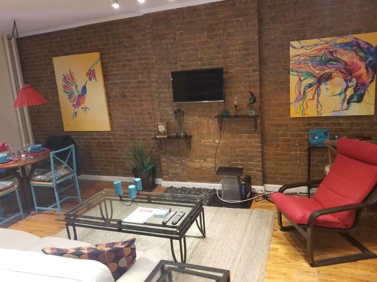 Fully Furnished Entire Floor Apartment In Historic Harlem New York Kültér fotó